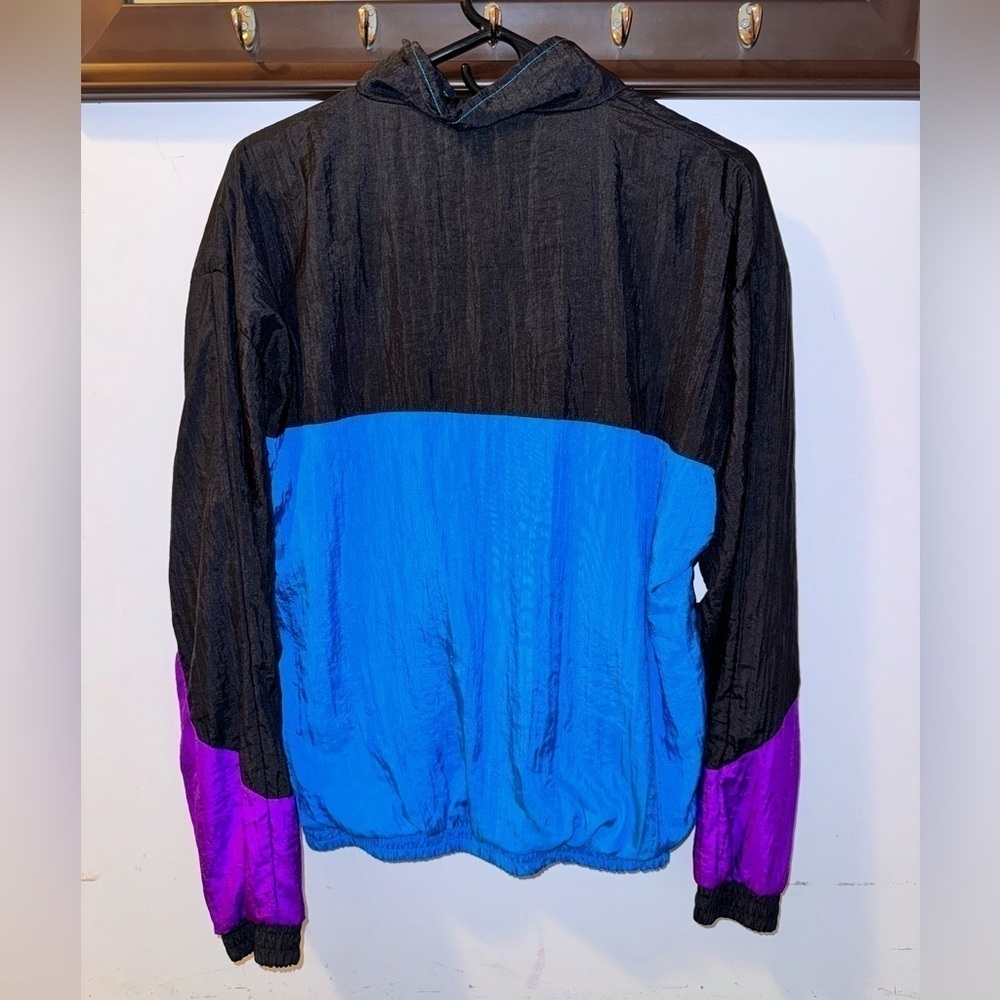 Vintage 90s Mac Gregor Mens Track Jacket Colorblock Size Small - Picture 7 of 7